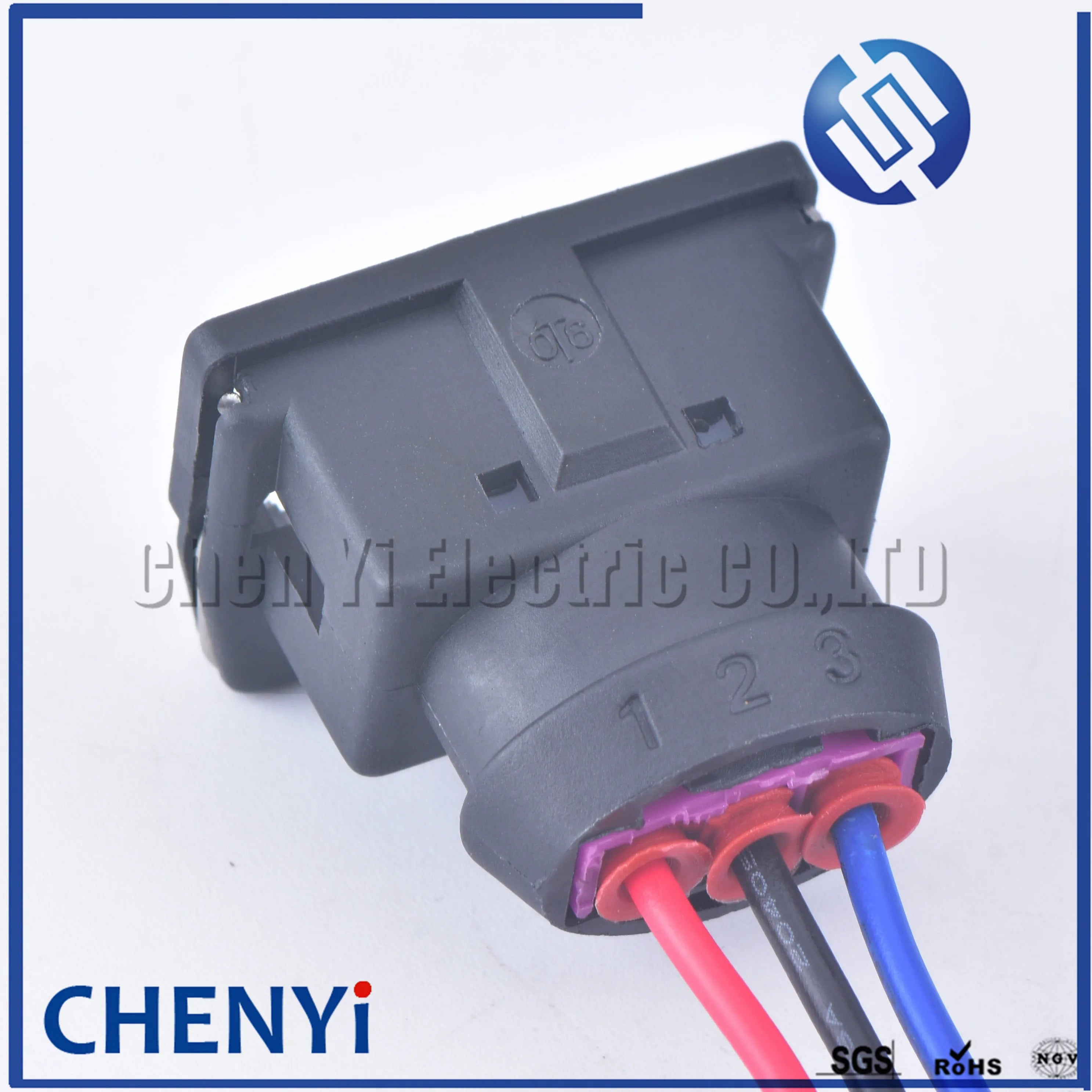 3 Pin auto waterproof wire harness plug Crankshaft camshaft position sensor plug EV1 fuel Injector Connector 443906233 443906247