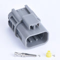 1 set 6 pin waterproof wire plug connectors for automobiles (2.8) female or male including Pins 7122-1864-40 7223-1864-40