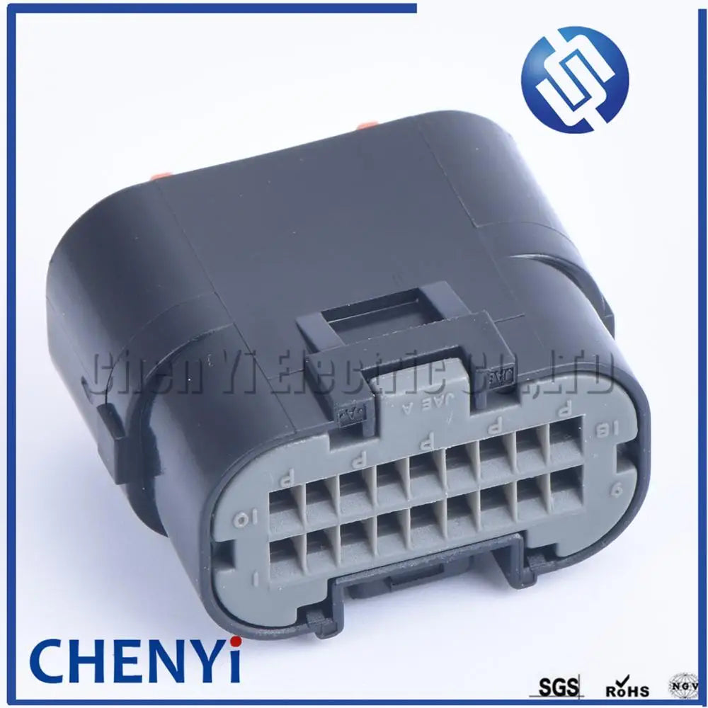 18 pin PCB curved pin waterproof Automotive Connector Ignition Harness ECU plug Replacement Parts MX23A18NF1  MX23A18NF1