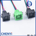 4 Pin Car Waterproof Connector Air Conditioning Pressure Sensor connector Temperature Sensor plug Pigtail 357919754 8D0959482B