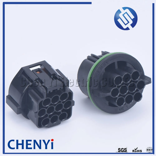 10 pin automotive waterproof connector 2.8 headlamps LED car socket sensor connector GL221-10021 HP066-10021 For Hyundai
