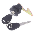 3Pcs/Set 2 Keys+1 Lock Electric Car Scooter Tail Box Lock Trunk Lock Accessories Motorcycle Rear Locks