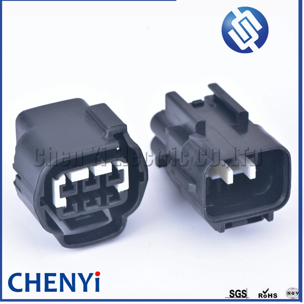 6 Pin Accelerator Throttle Pedal Plug Electronic Light Lamp Socket trailer Connector 7283-7062-40 7282-7062-40 For Toyota Kia
