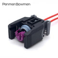 1 Set 2 Pin Auto 13816706 Diesel Common Rail Engine Injector Nozzle Electrical Cable Connectors Wire Harness Plug For Buick