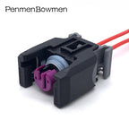 1 Set 2 Pin Auto 13816706 Diesel Common Rail Engine Injector Nozzle Electrical Cable Connectors Wire Harness Plug For Buick