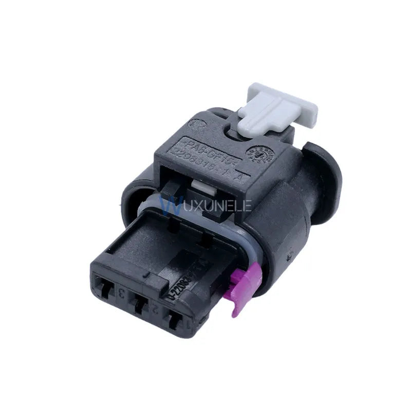 10 Sets 3 Pin 1-1718644-1 1-1703494-1 Sealed Female Male Wire Connector for Camshaft Sensor VW 4F0973703 Plug