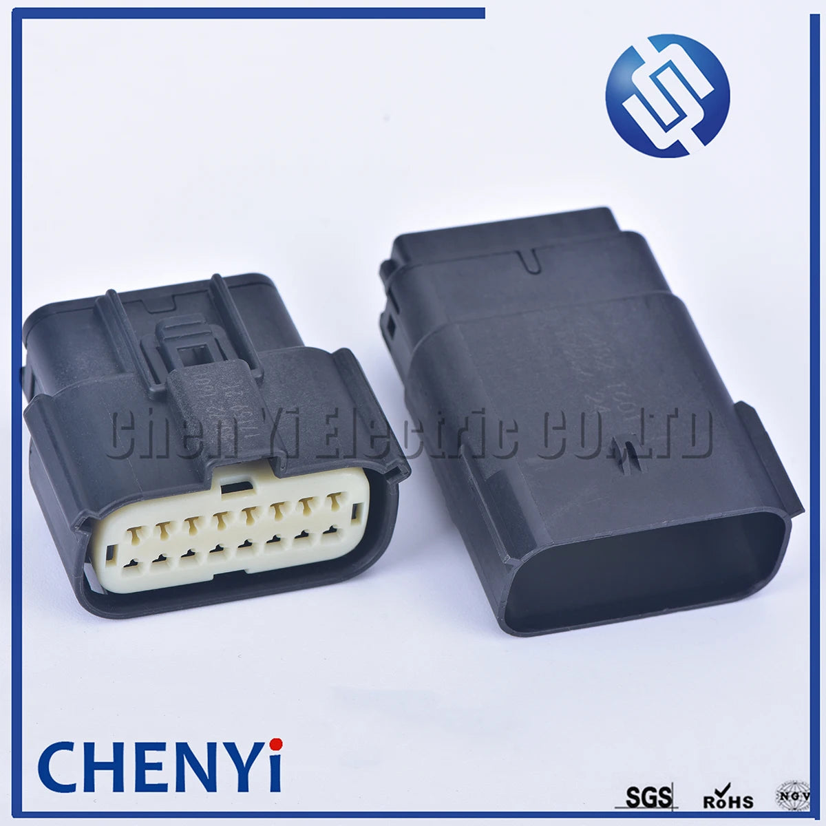 16 Pin 33472-1601 33482-1601 Headlight Socket Automotive Lamp Light Connector For Ford Focus Mondeo EDGE Fiesta 33472-1740
