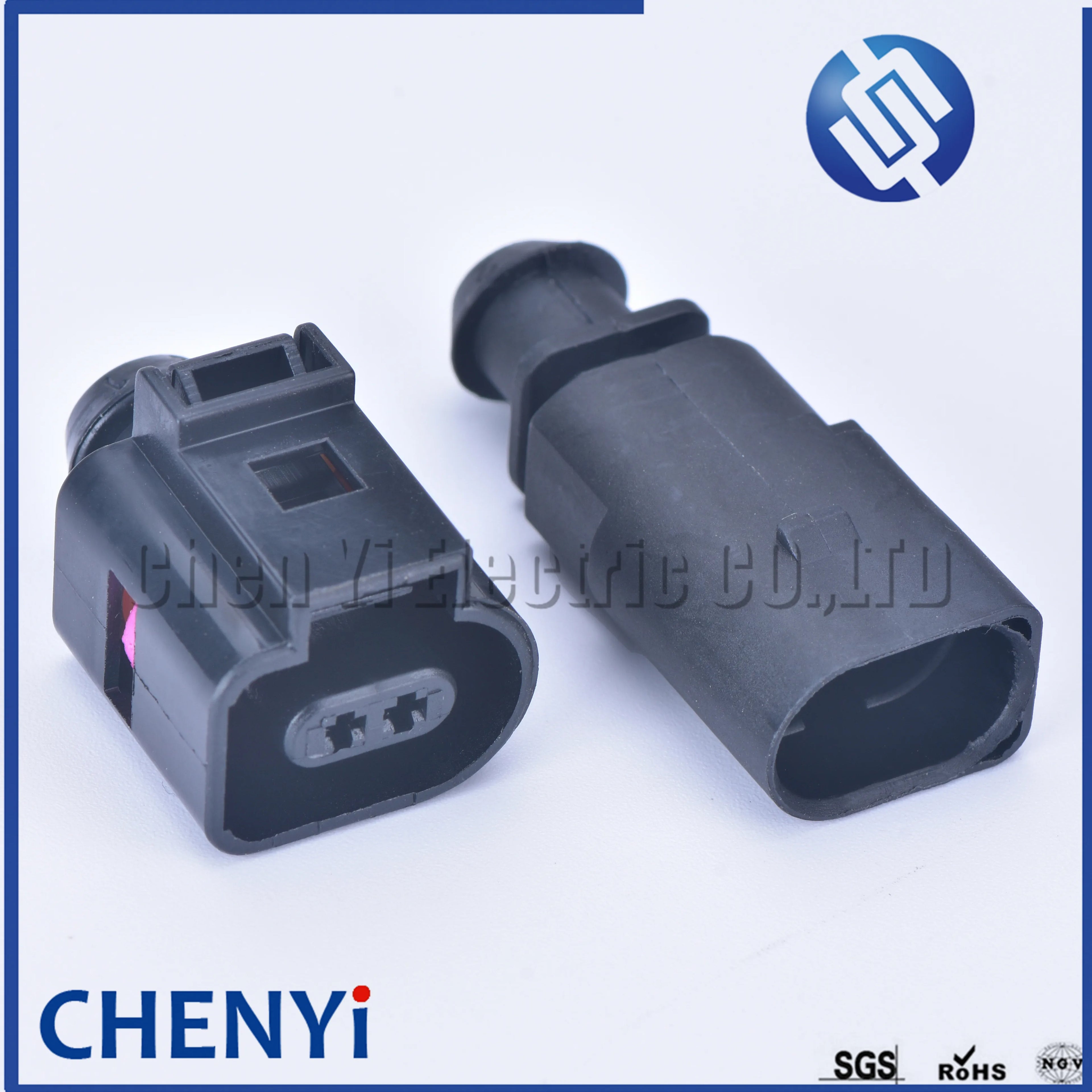 5 sets 2 Pin 1.5mm 1J0973802 1J0973702 male or female Auto Temp sensor plug deflation valve waterproof connectors 1J0 973 802