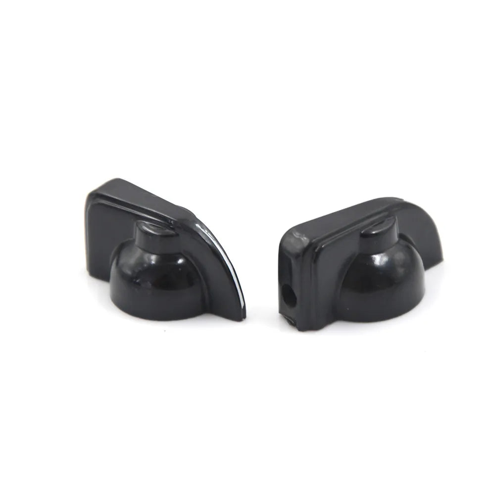 5Pcs 6mm Useful Shaft Hole Dia Bakelite Potentiometer Pot Pointer Knobs Caps