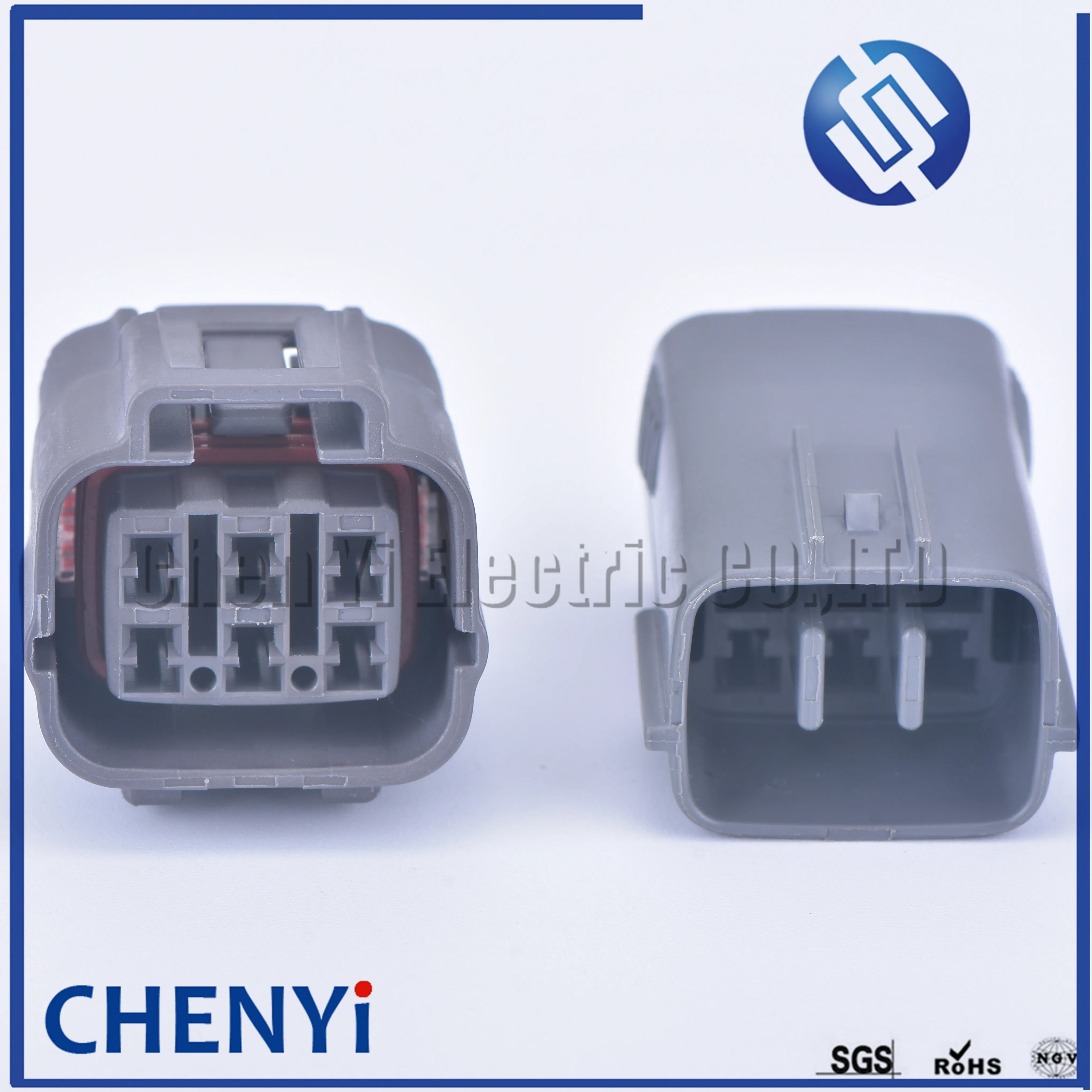 6 Pin car waterproof auto connector Computer solenoid valve plug 6189-0648 For Mazda Ford