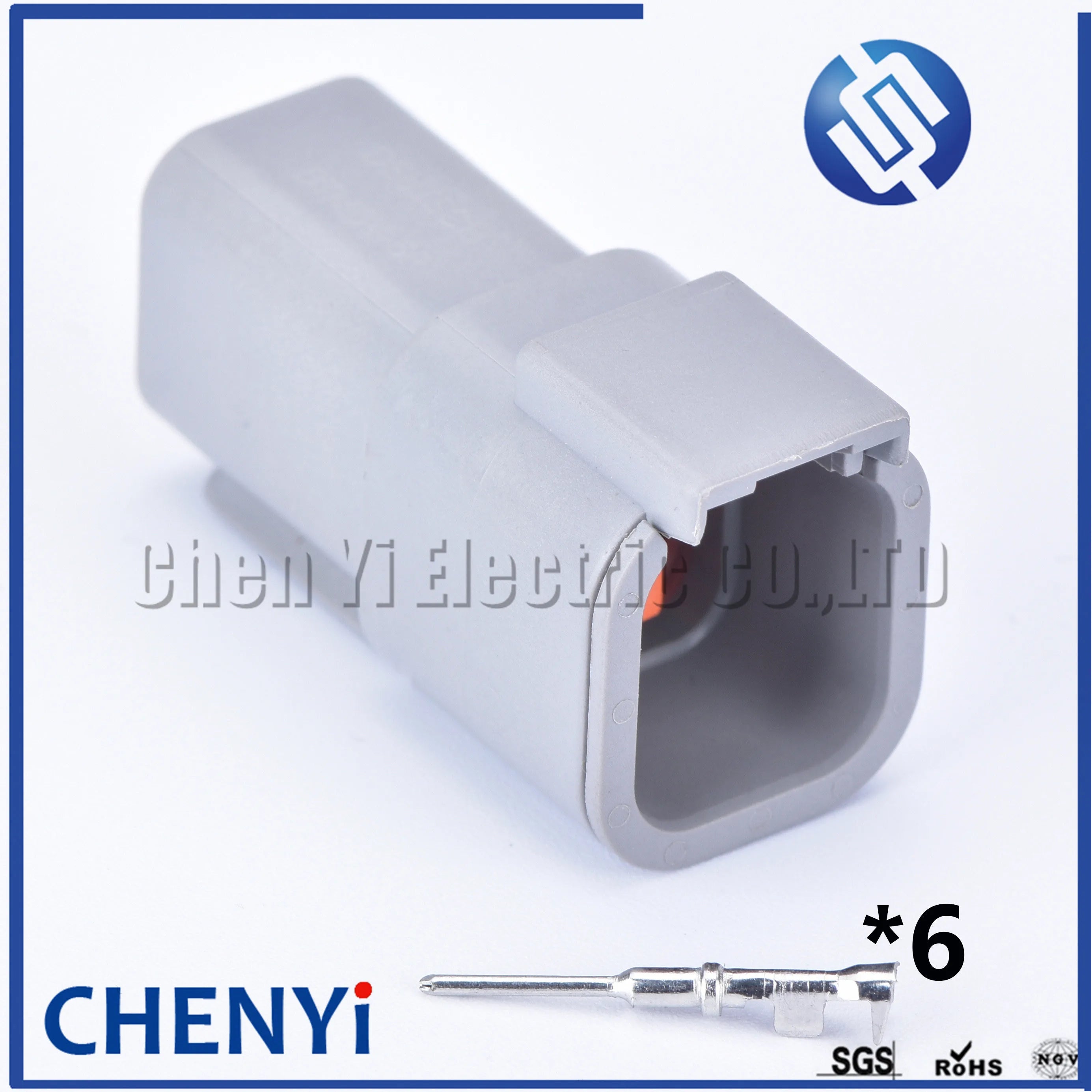6 Pin DTM connector DTM06-6S Male or Female Auto Waterproof Connector Automotive Sealed Plug DTM04-6P For Deutsch