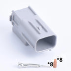 8 Pin Automotive Connector 90980-12520 90980-12519 6189-1240 6188-0779 car Reversing Radar Plug Parking sensor Socket For Toyota