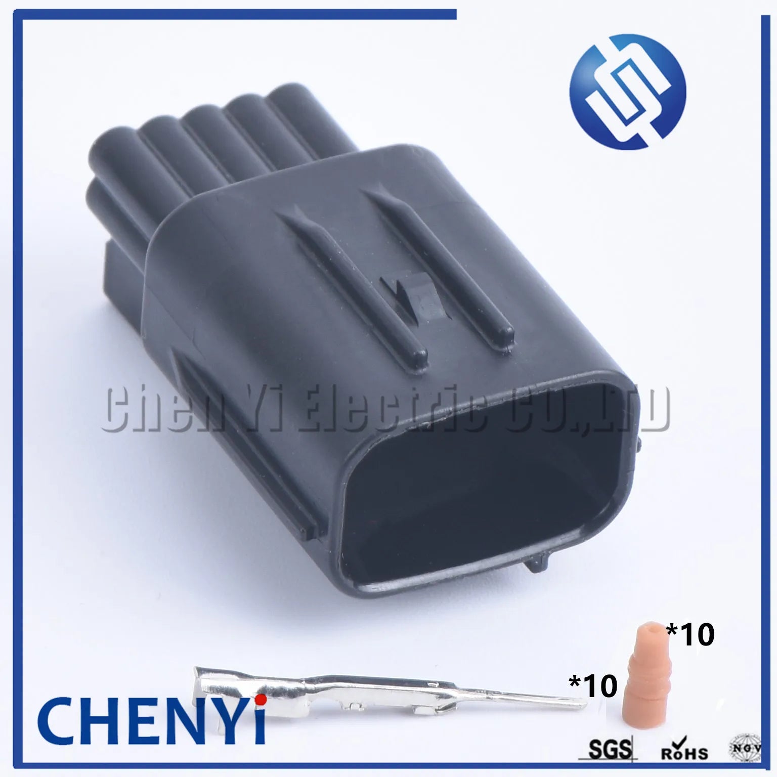 10 Pin 12380 6189-1134 6188-0696 Waterproof Automotive Socket radar sensor Distance Sensor Connector For Toyota 90980-12380