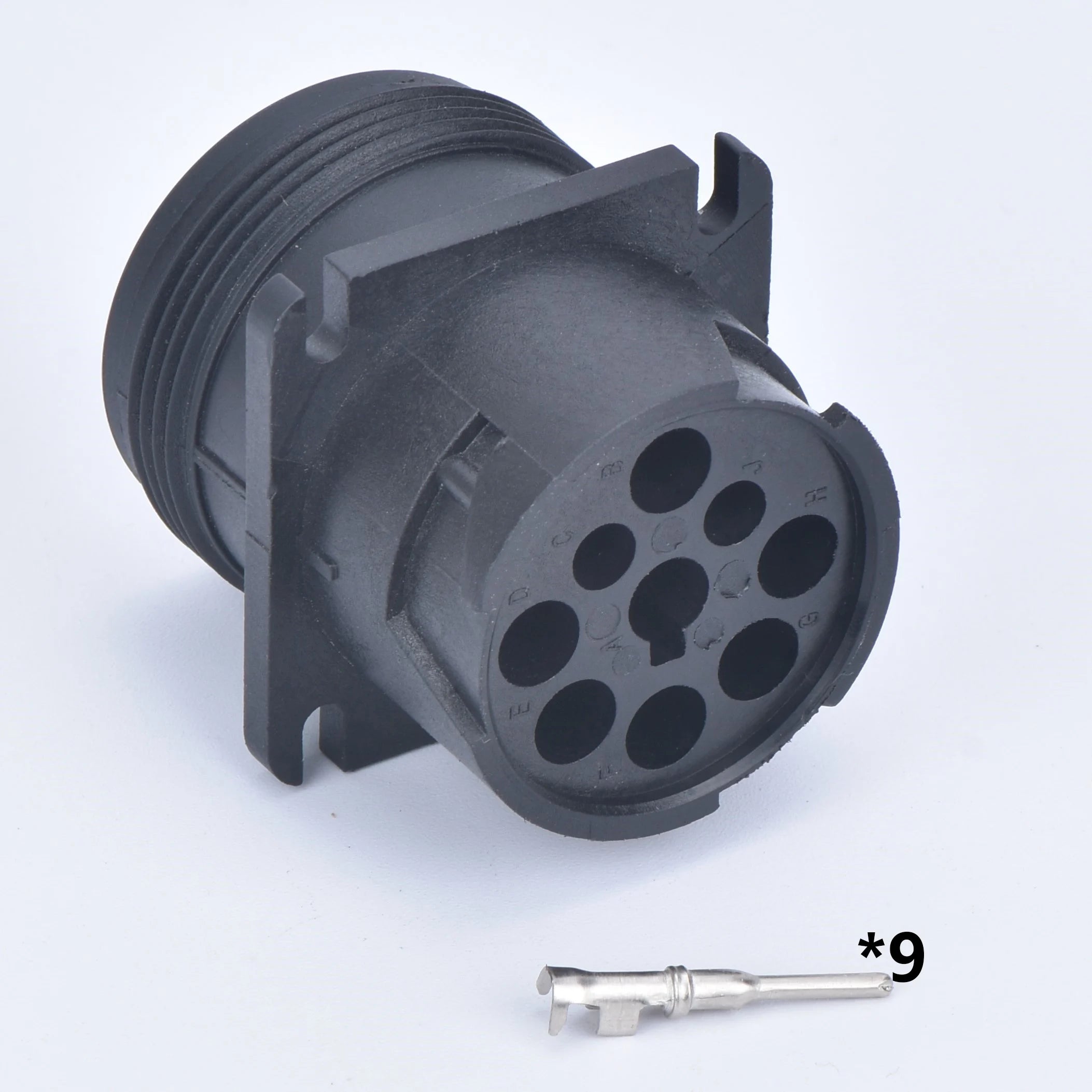 9 pin waterproof auto connector Diagnosctic Tool  circular Connector HD16-9-1939P HD16-9-1939S for Track J1939 For Deutsch