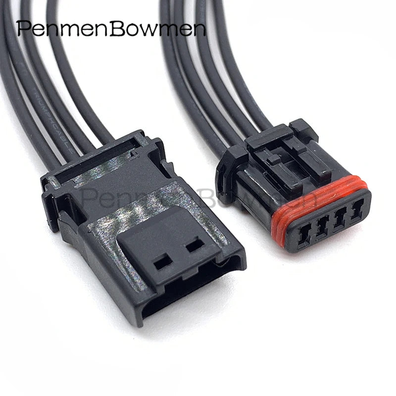 1 Set 4 Pin Auto Rearview Mirror Heating Electrical Connectors Waterproof Female Male Wire Harness Plug MX19004S51 MX19004P51