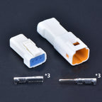 5 sets Automotive Waterproof Cable Connector 2 3 4 6 8 pin Male Female Butt Plug JWPF-VSLE-S 03R-JWPF-VSLE-S For JST JWPF type