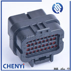 1set 4-1437290-0 2-6447232-3 SUPERSEAL 34 Pin electrical female male Straight PCB Socket Wire-to-Board connector ECU plug