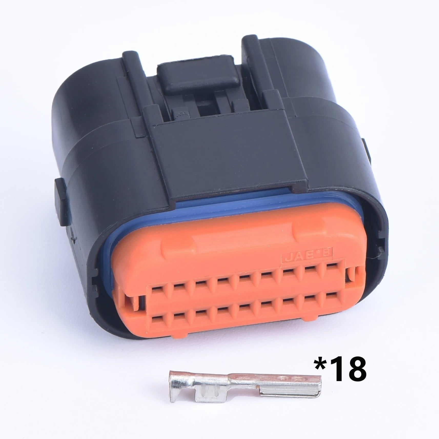 18 pin PCB curved pin waterproof Automotive Connector Ignition Harness ECU plug Replacement Parts MX23A18NF1  MX23A18NF1