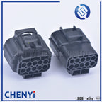 2 set 10 pin way male or female waterproof wire connector auto electrical plug conector 174655-2 174656-7
