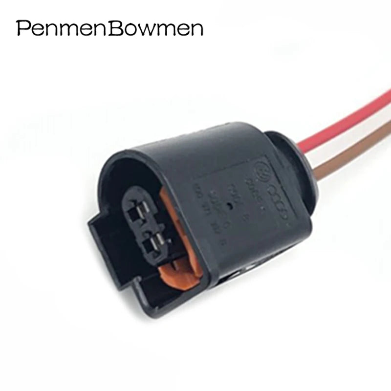 1 Set 2 Pin Car 4D0971992B Alternator Pigtail Plug Wiring Harness Electrical Cable Connectors For Golf Polo Passat A4 Skoda