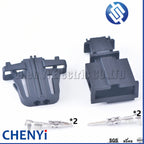 5 sets 2 Pin car License Light Socket Door Light Connector Trunk lights Horn Sensor Plug 3B0972712 1J0971972 1J0 971 972