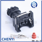 2 set 2 Pin auto Waterproof Electrical Wire Connector fuel spray nozzle Plug EV1 282762-1 1-144545-0 282189-1