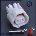 2 Pin auto injector connector rear license plate lamp Clearance Lamp Plug 90980-11156 6189-0031 90980-11155 6189-0451 For Toyota