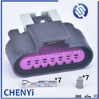 7 Pin Automotive waterproof connector female or male Ignition coil Wire harness plug 13604541 For Buick Chevrolet Opel