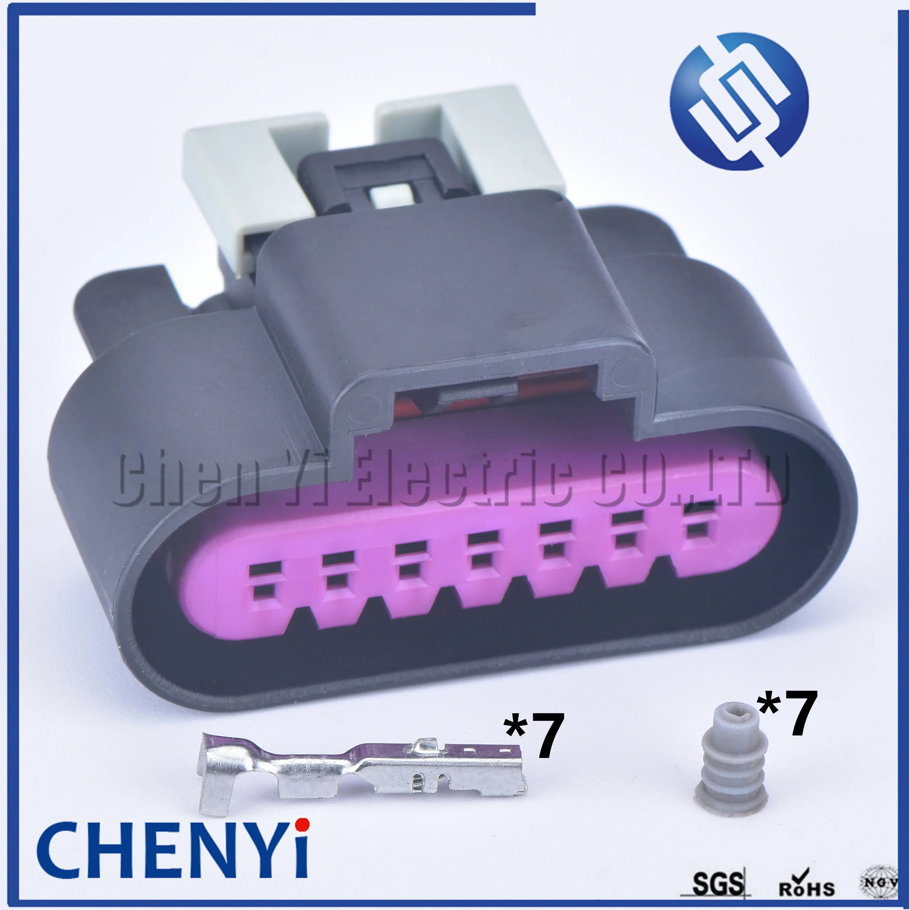 7 Pin Automotive waterproof connector female or male Ignition coil Wire harness plug 13604541 For Buick Chevrolet Opel