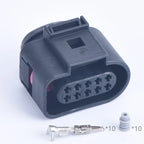 10 Pin 1.5mm car waterproof connector auto electrical plug 1J0973815 1J0 973 815 1J0973715 1J0 973 715