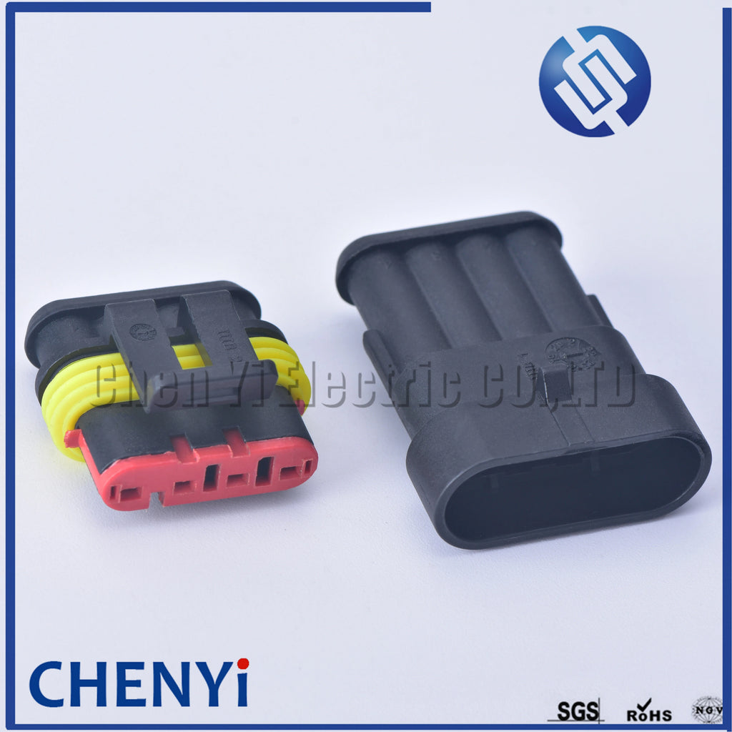 4 Pin way 1.5 series Female or Male 282088-1 Automotive Connector Sealed Waterproof Auto Wire harness plug 282106-1