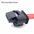 1 Set 4 Pin Auto Fuel Pump Plug Exhaust Pipe Valve Electronic Connector Wire Harness Socket for CS35 805-122-541