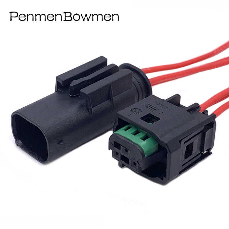 1 Set 2 3 4 6 8 Pin Car Reverse Sensor Radar Electrical Cable Connectors Wire Harness Plug For BMW BENZ 968402-1