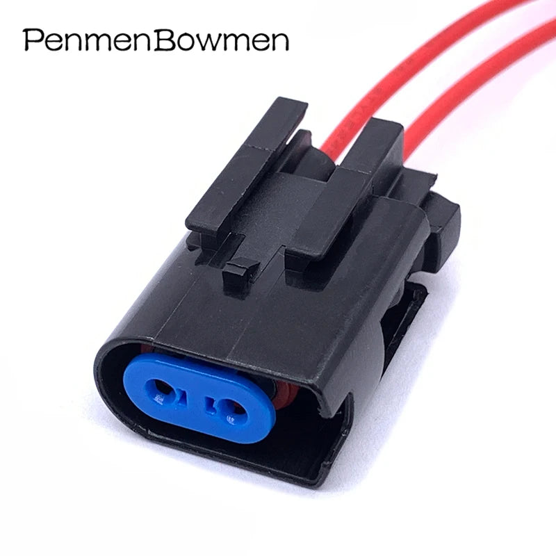 1 Set 2 Pin Car Wheel Motor Engine Lamp Brake Pad Wheel ABS Electrical Cable Connectors Wire Harness Plug 2-1437712 2-143771