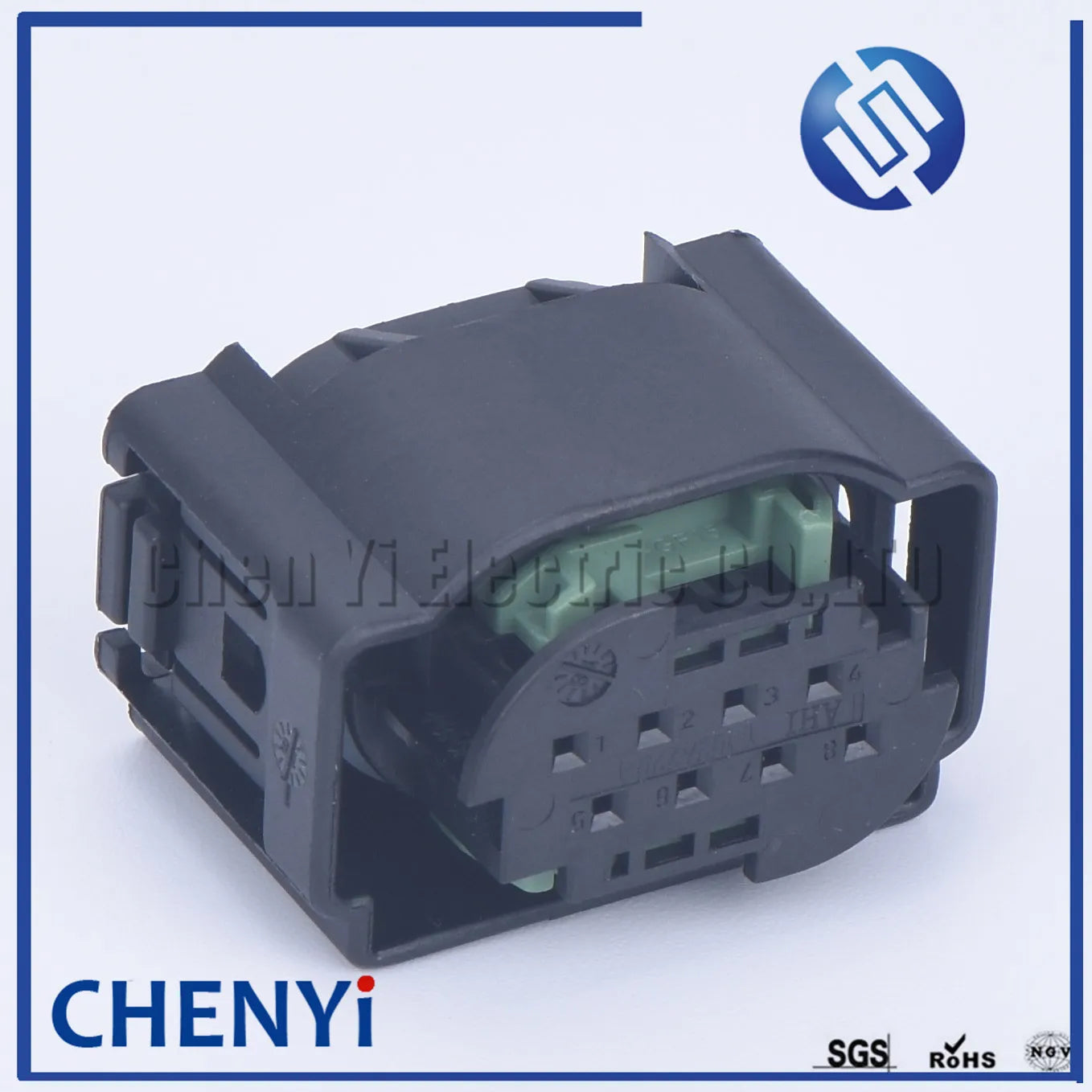 8 Pin 1-1534229-1 ACC Electric Eye Radar Sensor Plug Lane Change Assist Controller Connector 4F0972708 4F0 972 708