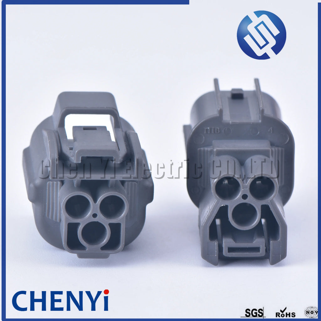 3 Pin automotive wire harness connector plastic plug 6181-0072 6189-0131 For Excavator sensor solenoid valve Yamaha OBD2