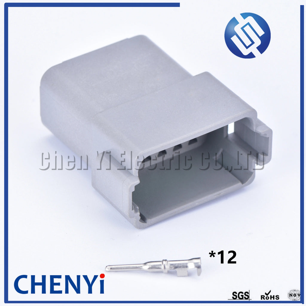 12 Pin Waterproof Connector Plug DT06-12S DT04-12P DT06-12SB DT04-12PB DT06-12SC DT04-12PC DT06-12SD DT04-12PD with Pins