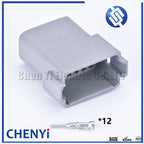 12 Pin Waterproof Connector Plug DT06-12S DT04-12P DT06-12SB DT04-12PB DT06-12SC DT04-12PC DT06-12SD DT04-12PD with Pins