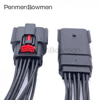 1 Set 12 Pin Car Light Ignition Coil Electronic Connector Wire Harness for Ford Chevrolet Buick 33482-1201 33472-1201