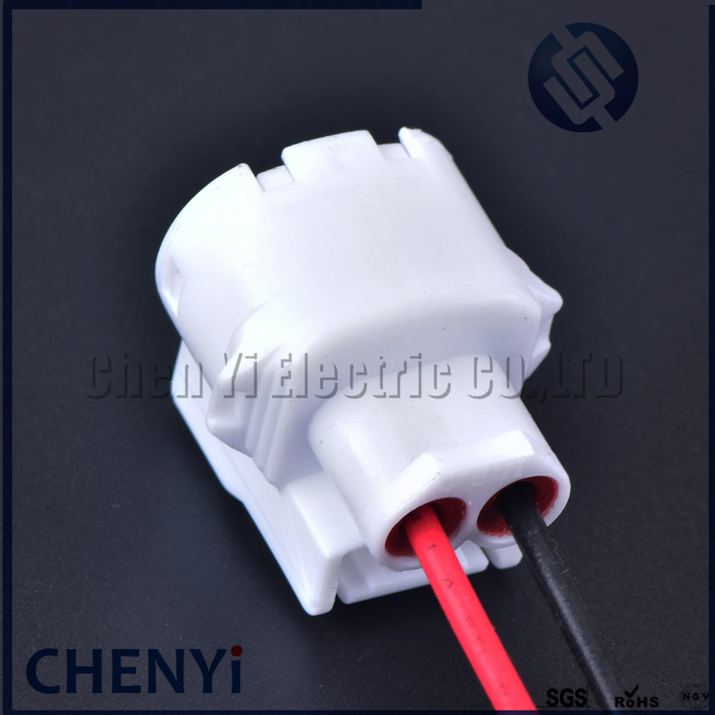 2 Pin auto waterproof electric wiring harness cable connector 90980-11250 distributor socket plug for toyota with 15cm wires