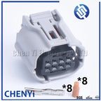 8 Pin Automotive Connector 90980-12520 90980-12519 6189-1240 6188-0779 car Reversing Radar Plug Parking sensor Socket For Toyota