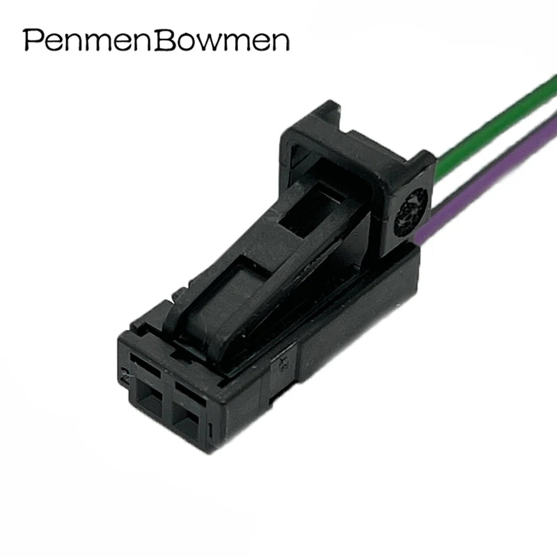 1 Set 2 Pin 4E0972575 Auto License Plate Light Plug Female Male Electronic Connector Wire Harness For 8W0971832