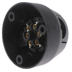 12V 7 Pin Round Standard European Car Plug Connector Plastic 7 Pin Socket Plugs For Trailers RVs Car Accessories