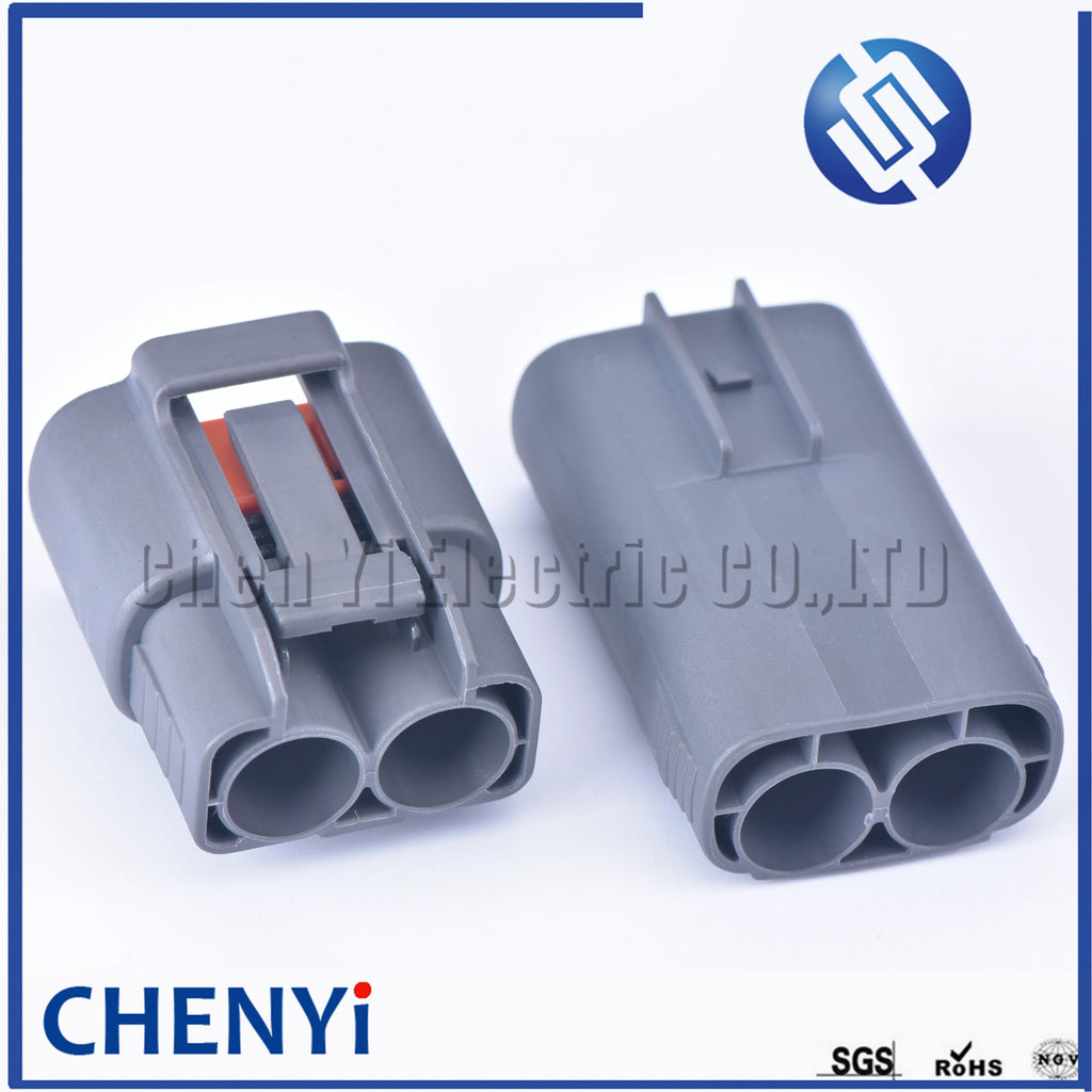 2 Pin DL sealed series 7.8mm Automotive waterproof Connector male or female cable connector 6195-0060 6195-0057 For Mazda