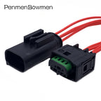 1 Set 2 3 4 6 8 Pin Car Reverse Sensor Radar Electrical Cable Connectors Wire Harness Plug For BMW BENZ 968402-1