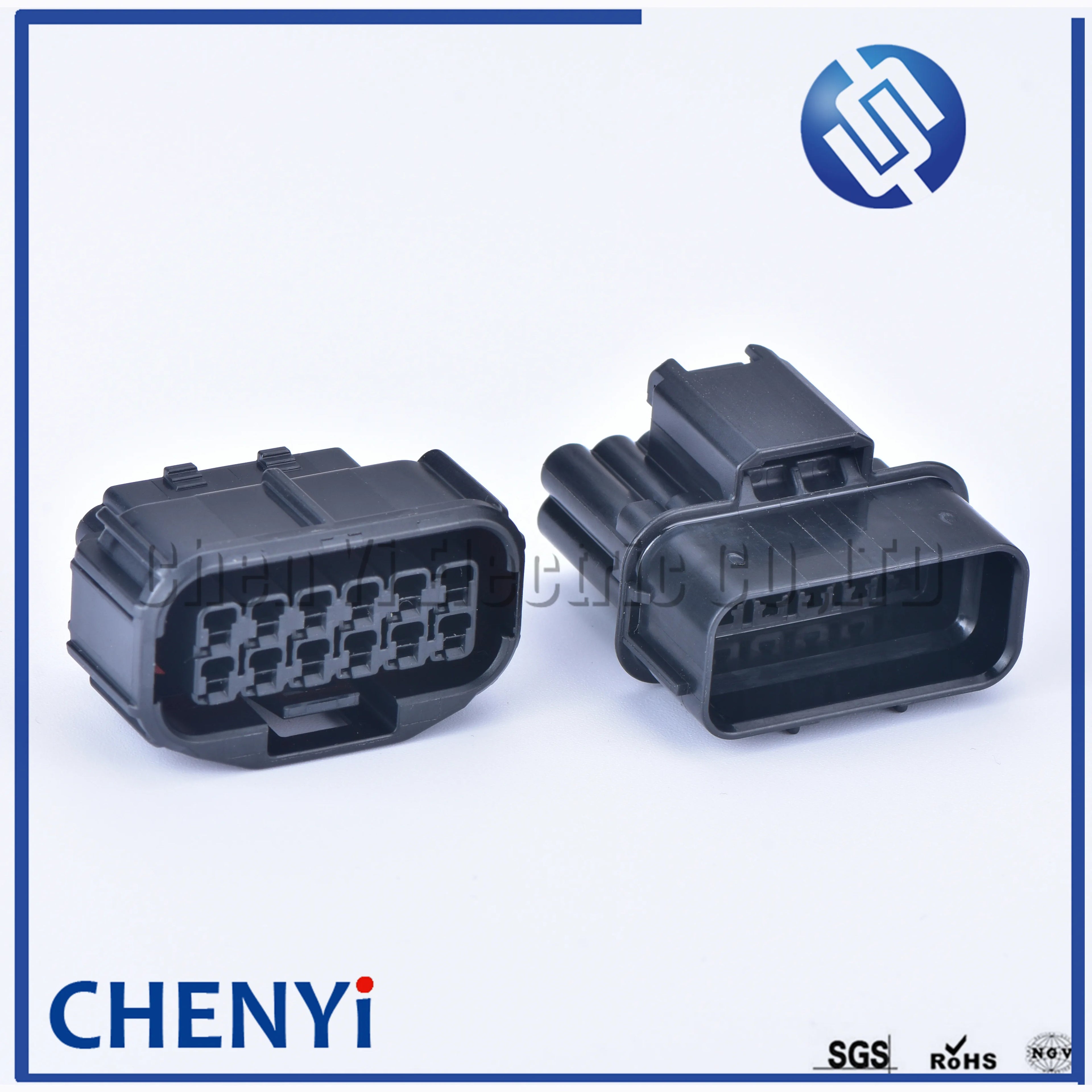 12 pin car waterproof auto connector male or female LED Fog Light Wire Socket Connector 6181-6784 6189-7410 For Honda