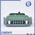 12 Pin female automotive waterproof wire connector sealed wire cable connectors tachometer plug with For Harley