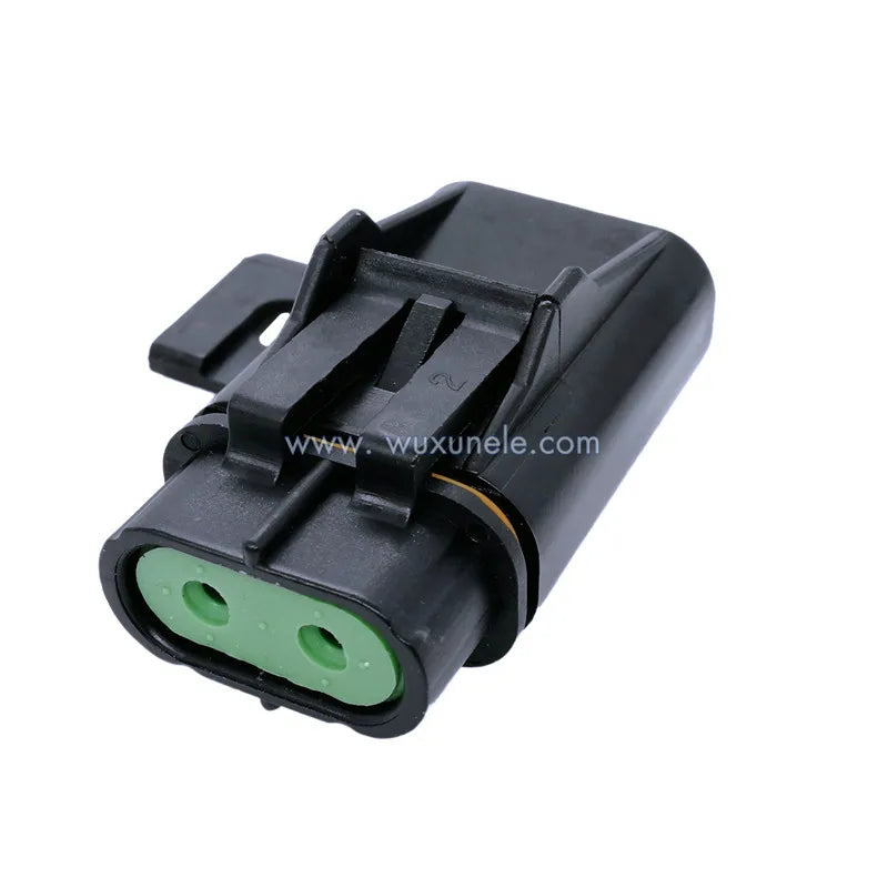25 Sets 2 Way 12033769 12033731 Fuse Cover Wire Connector for Automotive Engine Cooling Fan Relay Module Plug