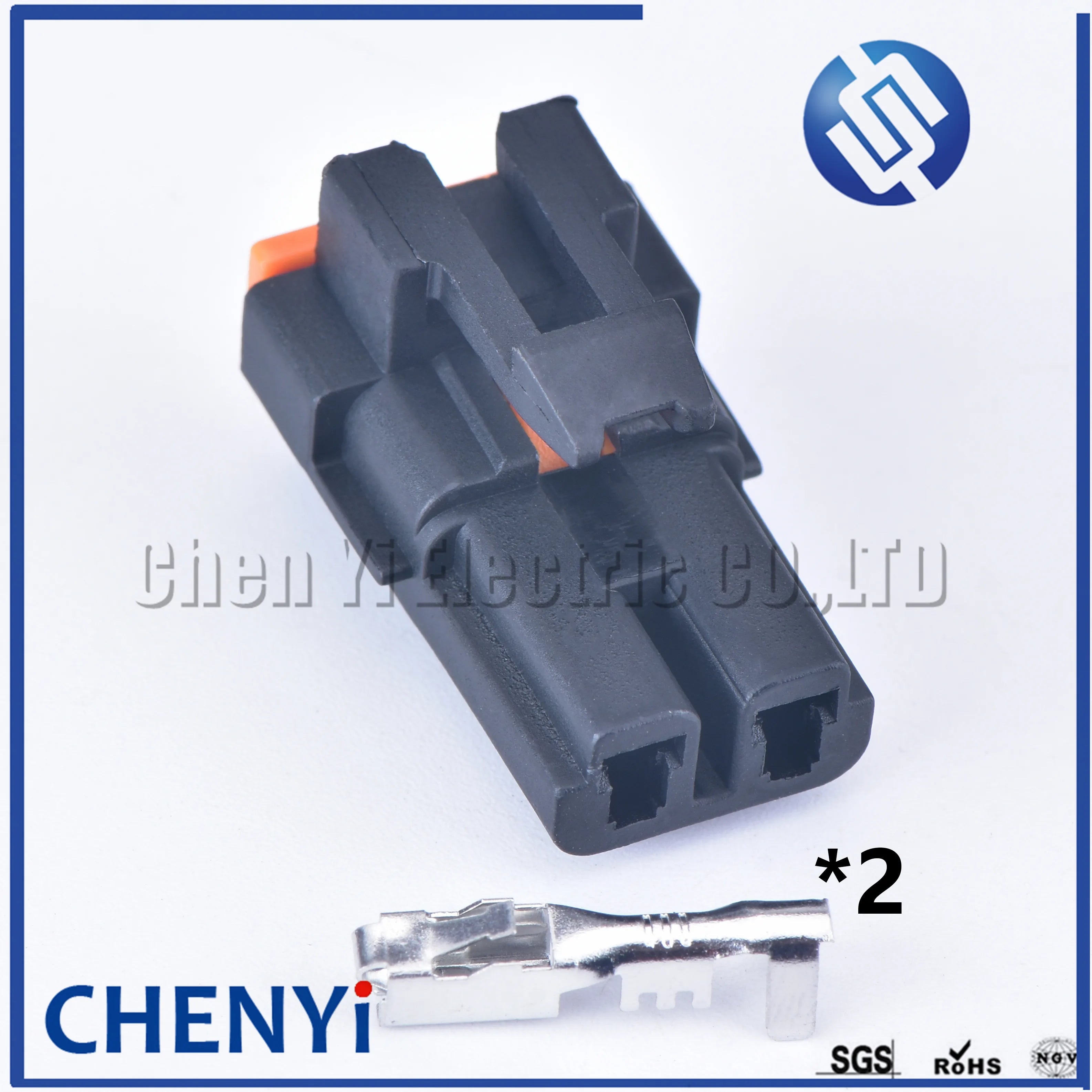 2 Pin auto wiring harness connector for Buick GL8 LaRegal Avenue New Century Air Conditioners Warm Air Resistance Blower Plug
