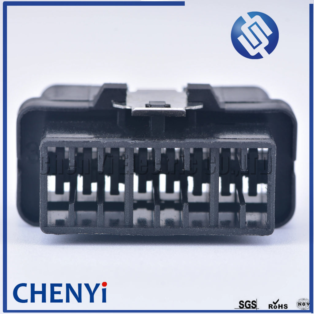 16 pin obd2 Connector OBD2 male Female Connector OBD 2 Wire Sockets obd Adapter Diagnostic Tool ODB MG610761-5 For car